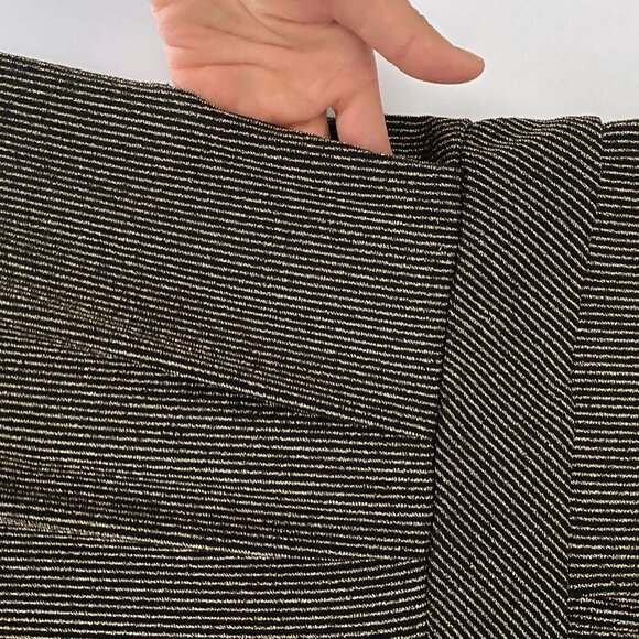 Torrid Glitter Knit Sweetheart Neck Jumpsuit Plus Sz 26 Gold Black Womens Party - Picture 11 of 15